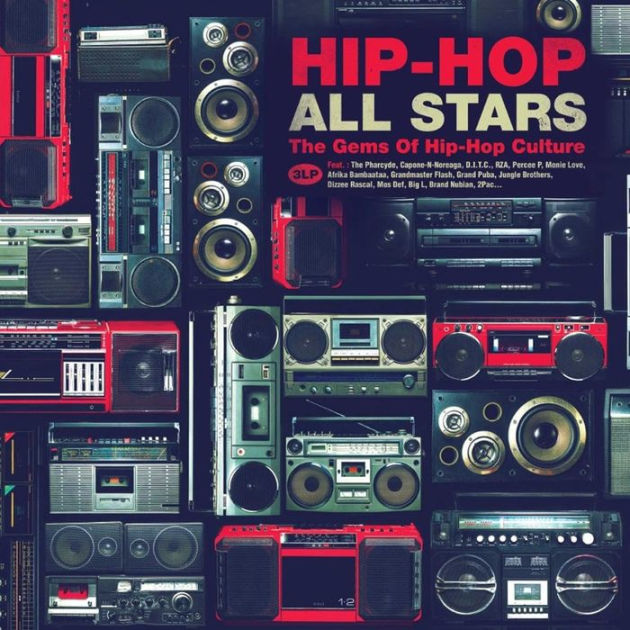 Hip Hop All Stars : The Gems Of Hip Hop Culture (Coffret 3 Vinyles)