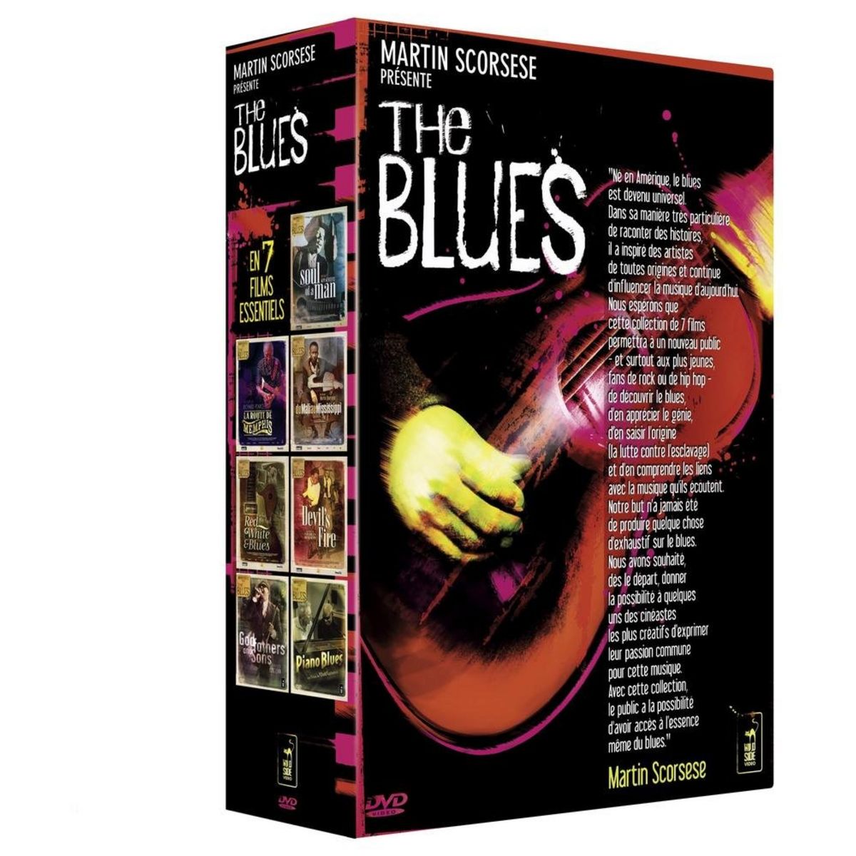 Martin Scorsese Présente Le Blues (Coffret 7 DVD Zone 2 + Livre 164 Pages)